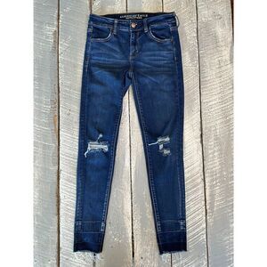 American Eagle Super Stretch Distressed Jegging | Size 4 | Style #9758